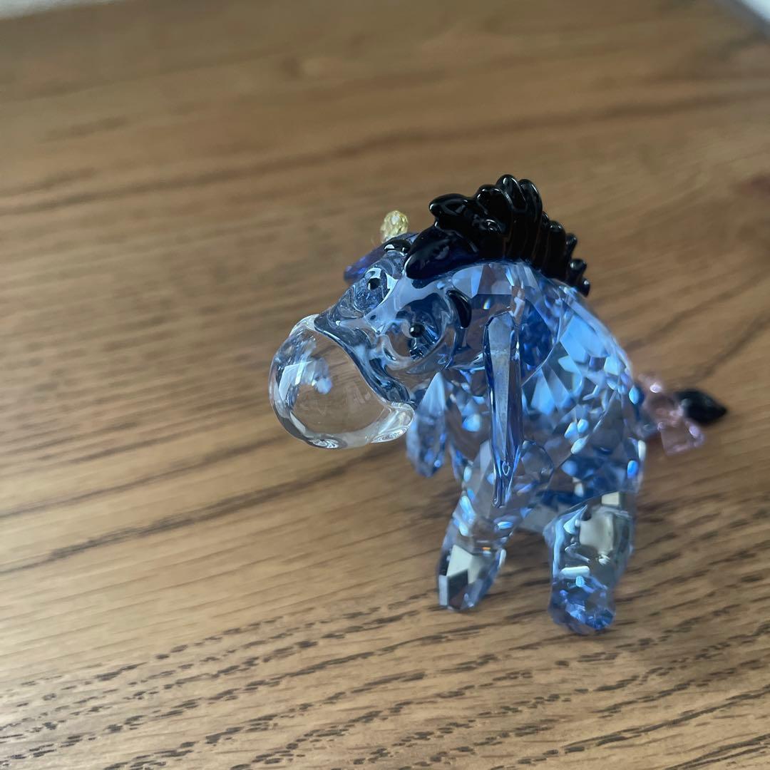 希少 スワロフスキー ディズニー イーヨー クリスタル 置物