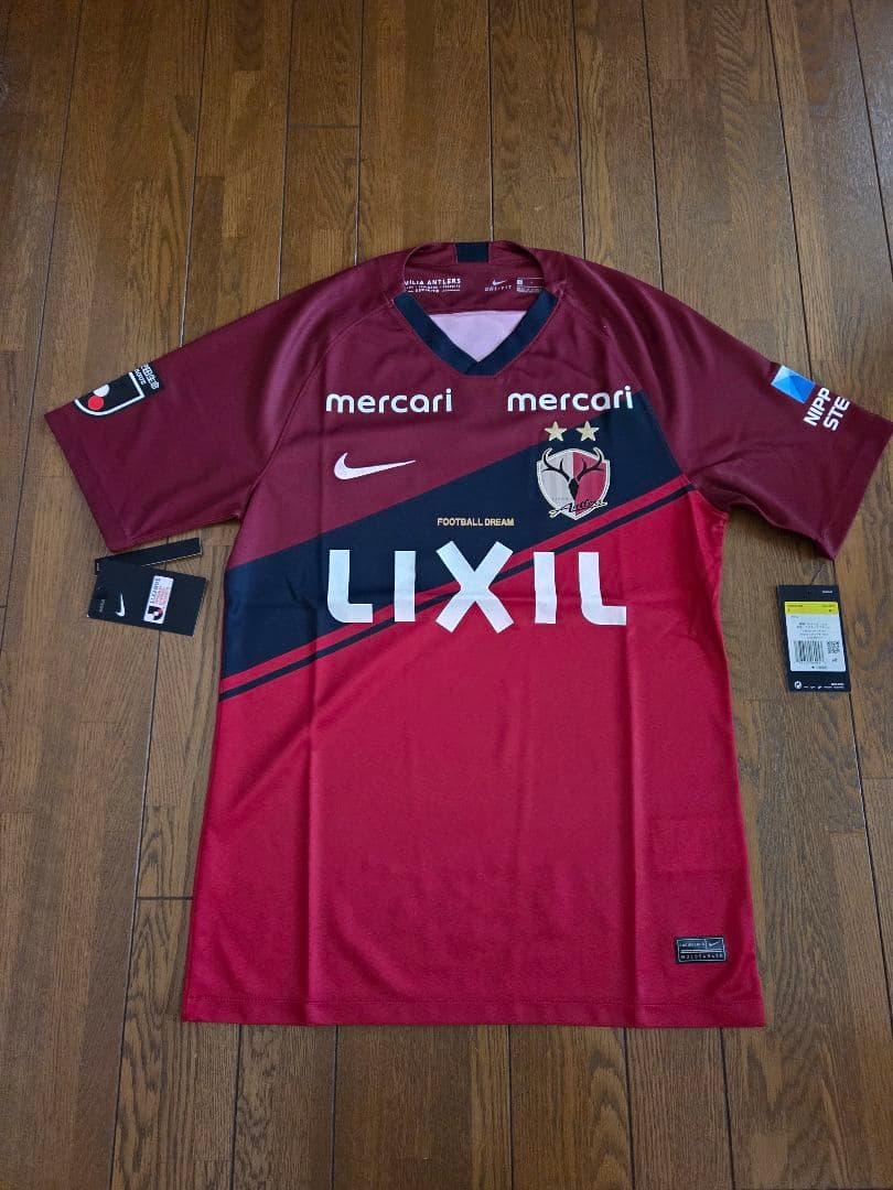 鹿島アントラーズ ユニフォーム マーキングなし 2020 Sサイズ！