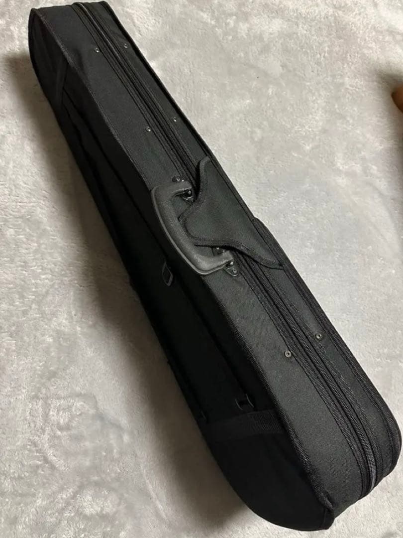 ammoon ホワイト バイオリン 本体とケース