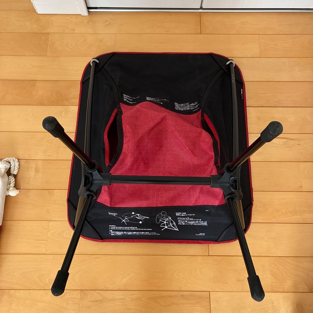 Helinox ヘリノックス コンフォートチェアホーム・デコ&ビーチ　レッド