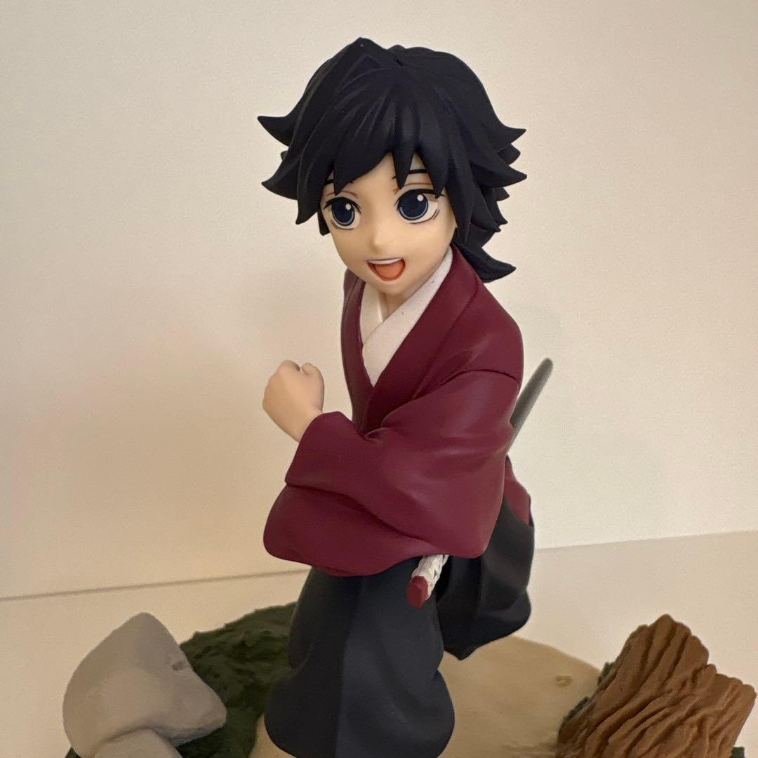 鬼滅の刃　XrossLinkフィギュア　幼少期　義勇　錆兎