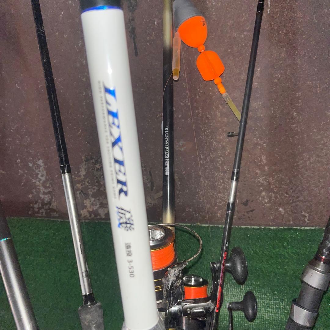 釣具 まとめ売り｜釣り竿 リール タックルボックス セット｜