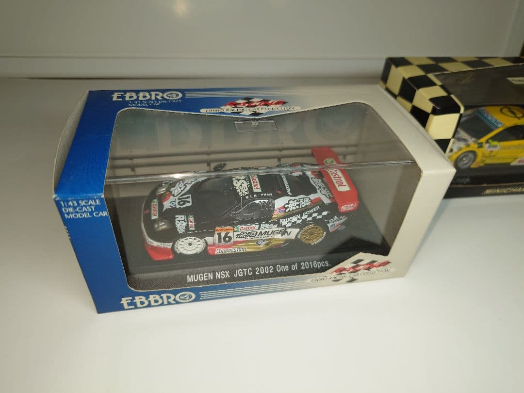 エブロ1/43 無限 NSX JGTC 2002 Castrol #16