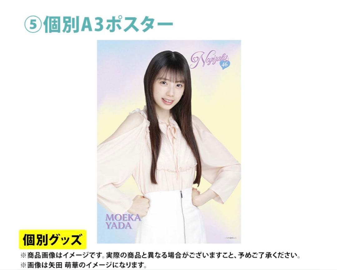 乃木坂46 2026年福袋A B C 19点　小川彩