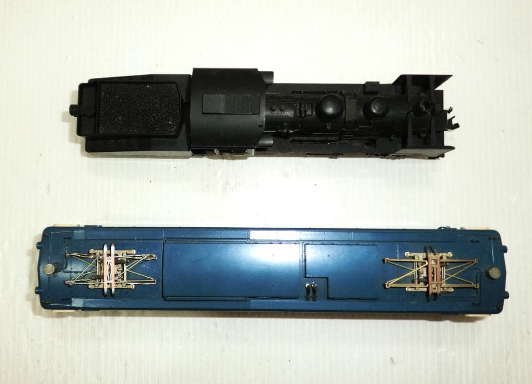 KATO C56形蒸気機関車とEF65形電気機関車 外観ジャンク