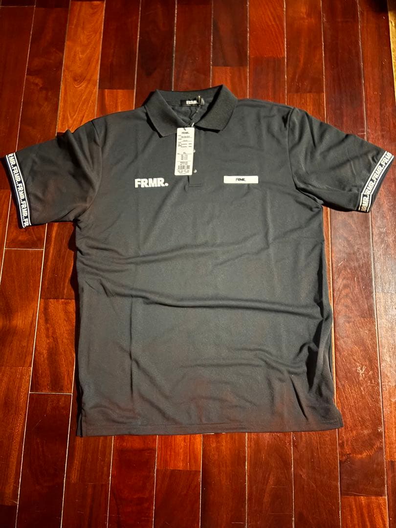 FRMR. ブラック XL ポロシャツ