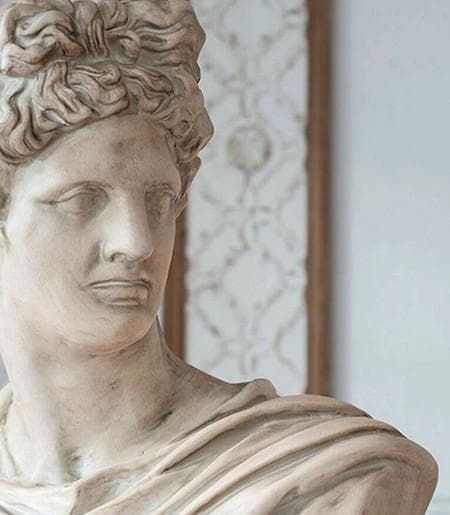 置物 胸像 ギリシア ローマ クラシック アンティーク 85659ST