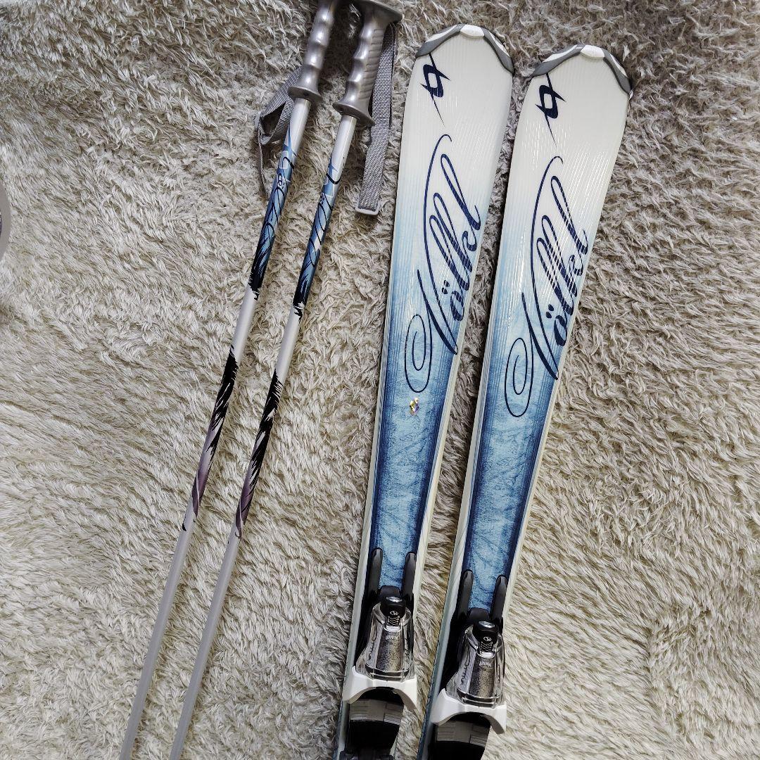 【3点】フォルクル volkl スキー板 ストック motion ビンディング