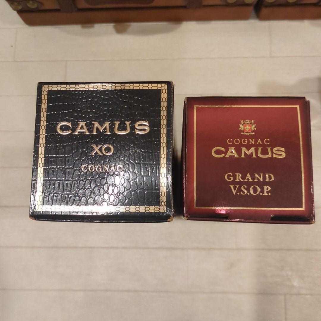 未開封 CAMUS XO GRAND VSOP COGNAC 2本 ブランデー
