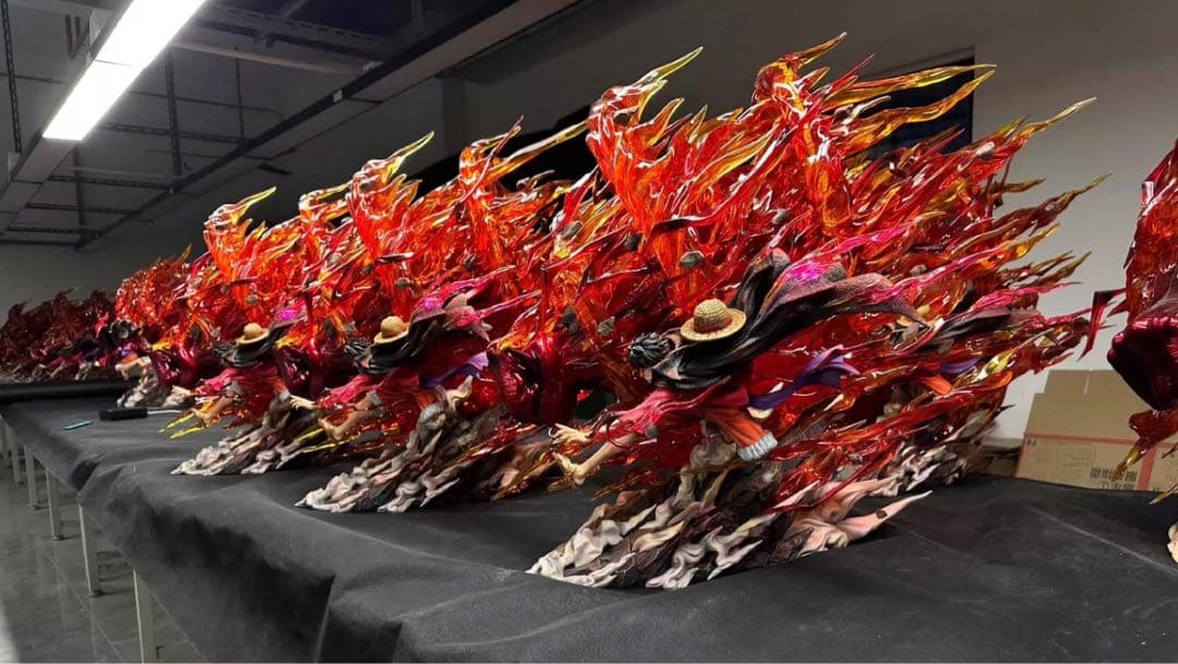 ワンピース　ルフィ　LB スタジオ　ガレージキット　フィギュア　完成品