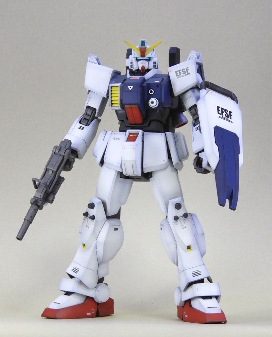 HGUC 陸戦型ガンダム 全塗装 / ガンプラ 完成品