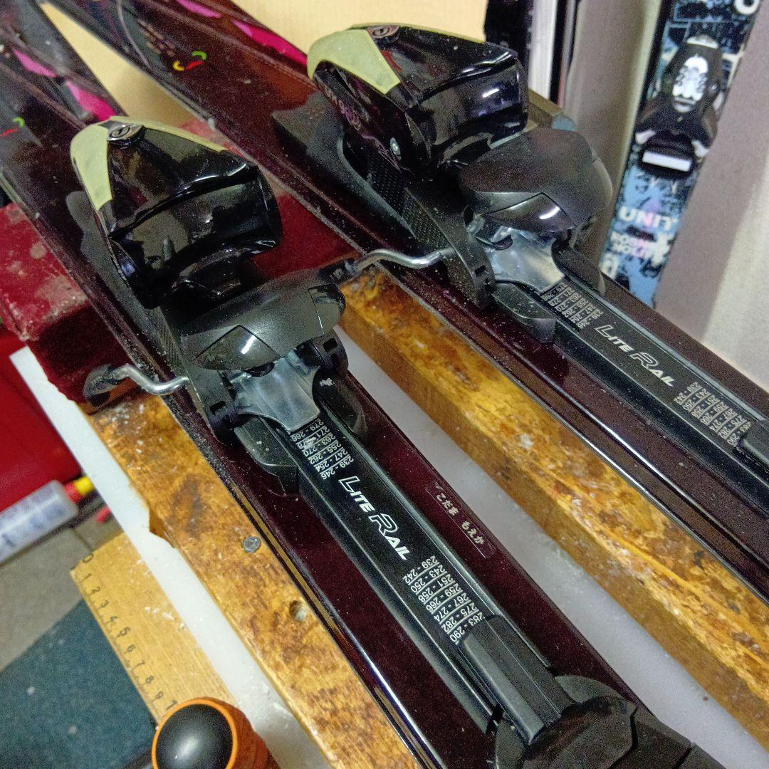 メンテナス済 142cmHEAD.靴25cm ストック付