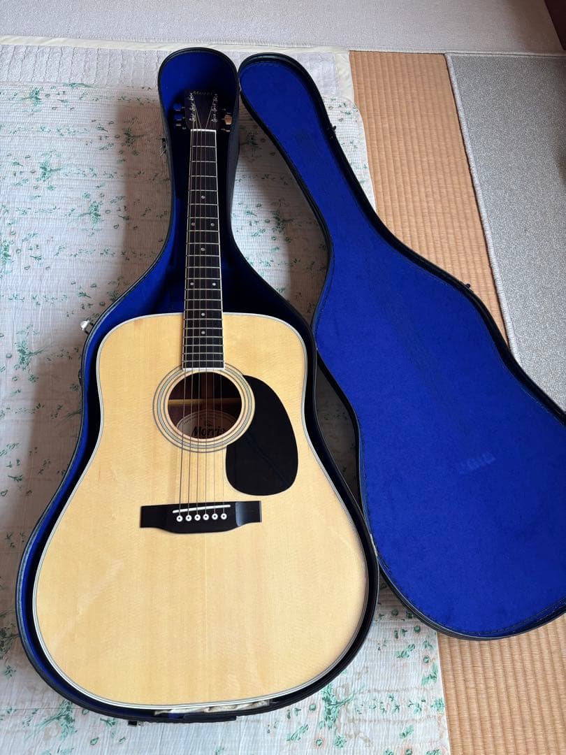 【美品】Morris モーリス アコースティックギター W20ハードケース付き
