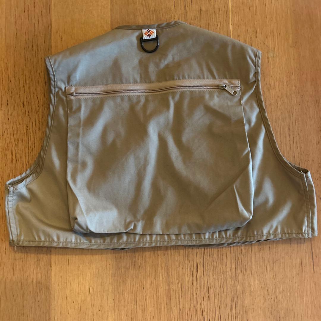 Columbia フィッシングベスト ベージュ