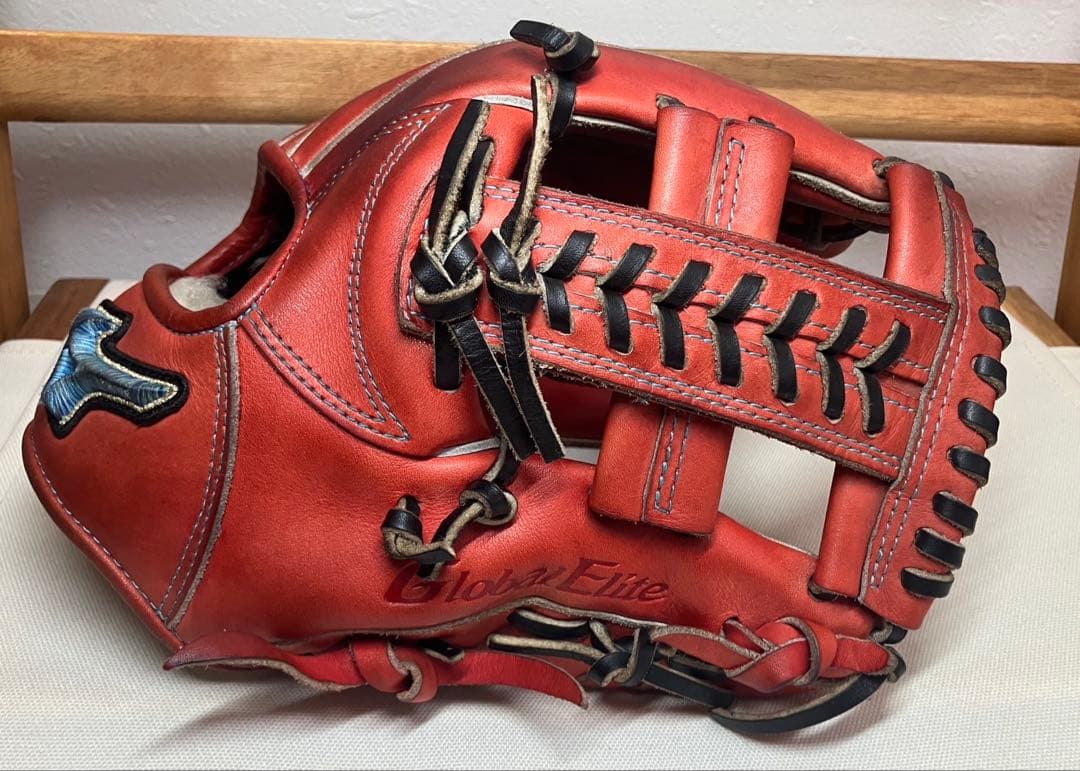 ミズノ　グローバルエリート　硬式　内野用　鈴木型　ダイバーシティブルー