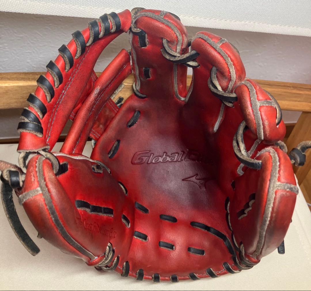 ミズノ　グローバルエリート　硬式　内野用　鈴木型　ダイバーシティブルー