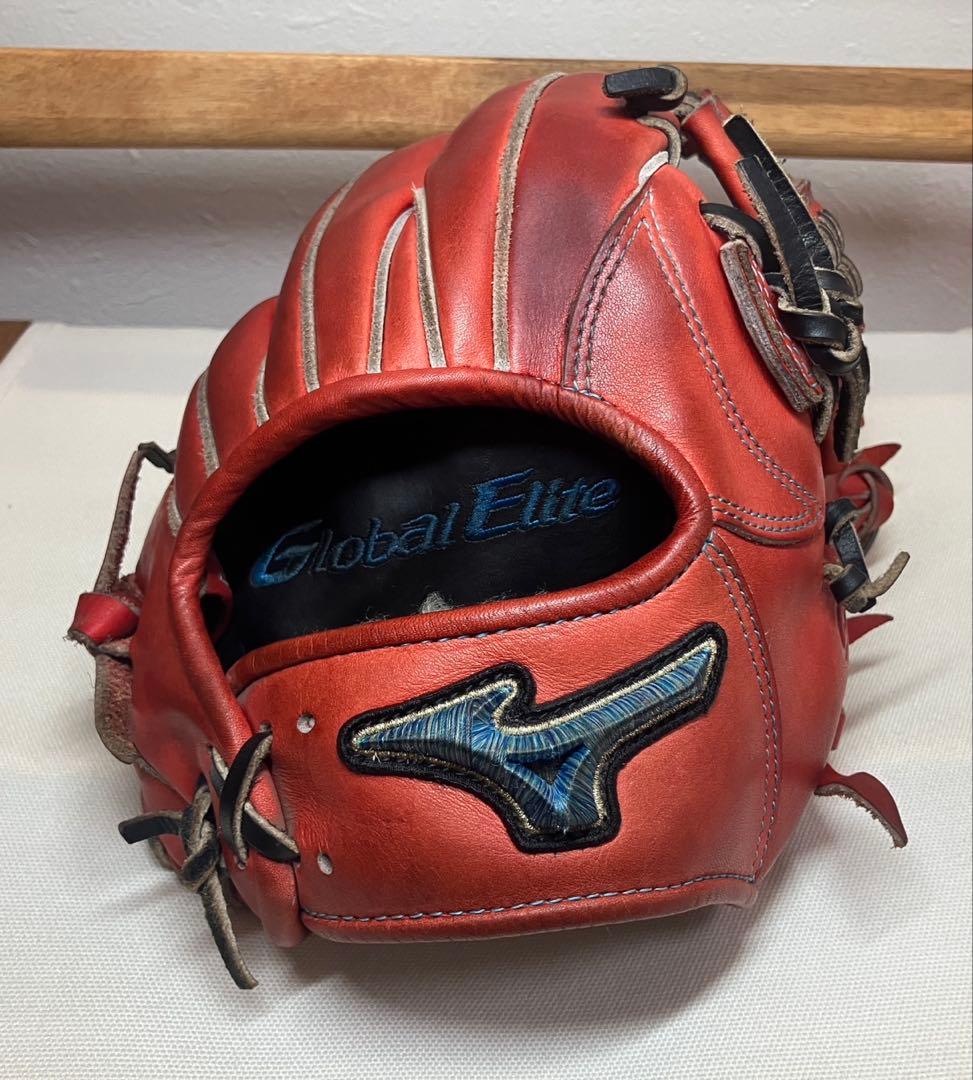 ミズノ　グローバルエリート　硬式　内野用　鈴木型　ダイバーシティブルー