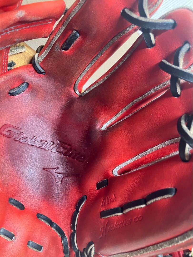 ミズノ　グローバルエリート　硬式　内野用　鈴木型　ダイバーシティブルー