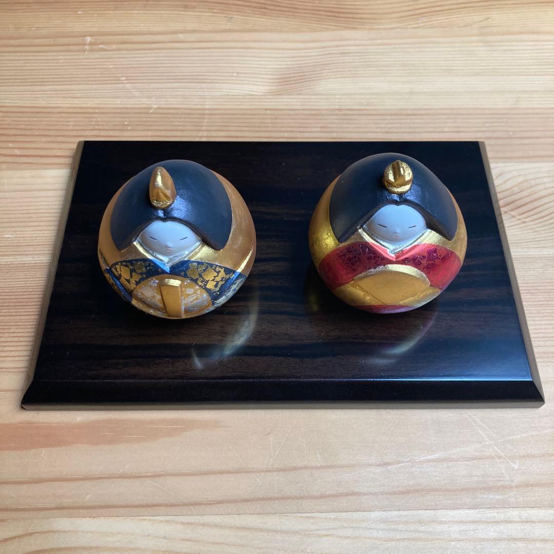 寿珠雛 茜 二代西頭哲三郎 博多人形 雛人形