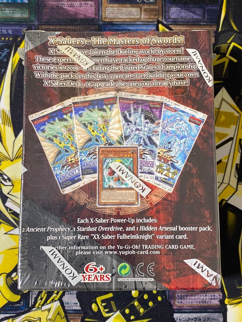 遊戯王 Xセイバー パワーアップ 英語版 未開封 絶版