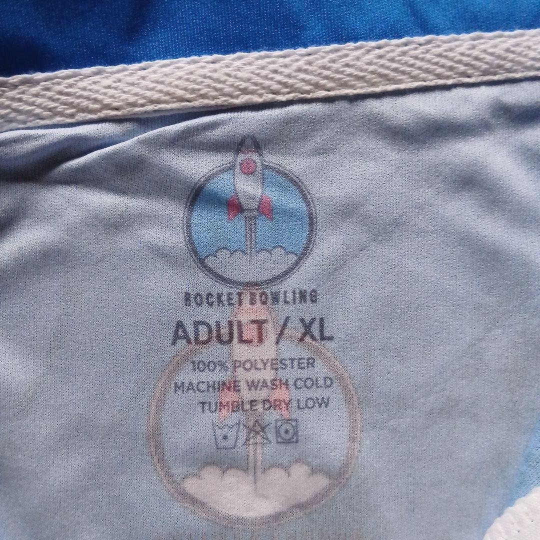 ✨新品✨ボウリングウェア　日本サイズ2XL　ブラックウィドー　ハンマー　ブルー