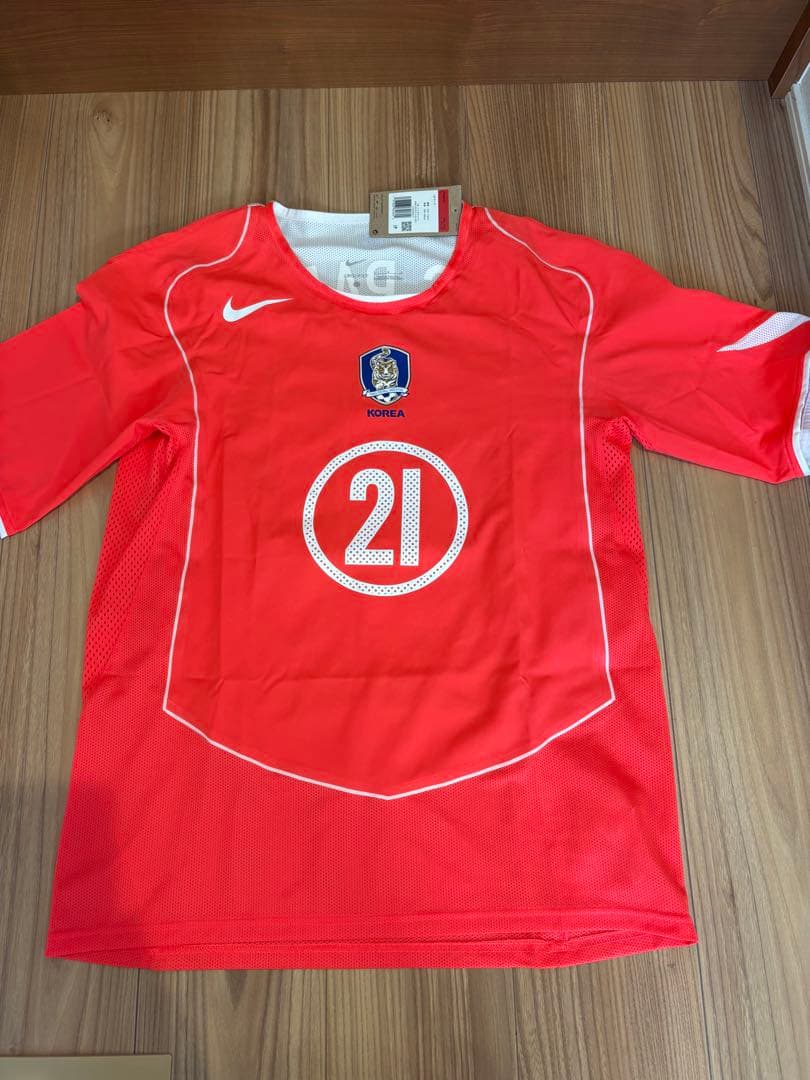 Nike サッカーユニフォーム J S PARK 21 パクチソン　朴智星
