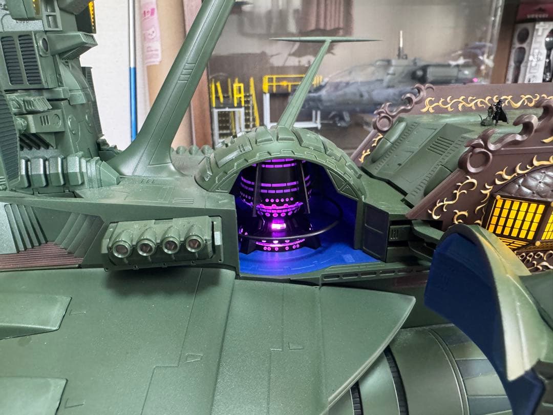 アシェット　アルカディア号を作る完成品！