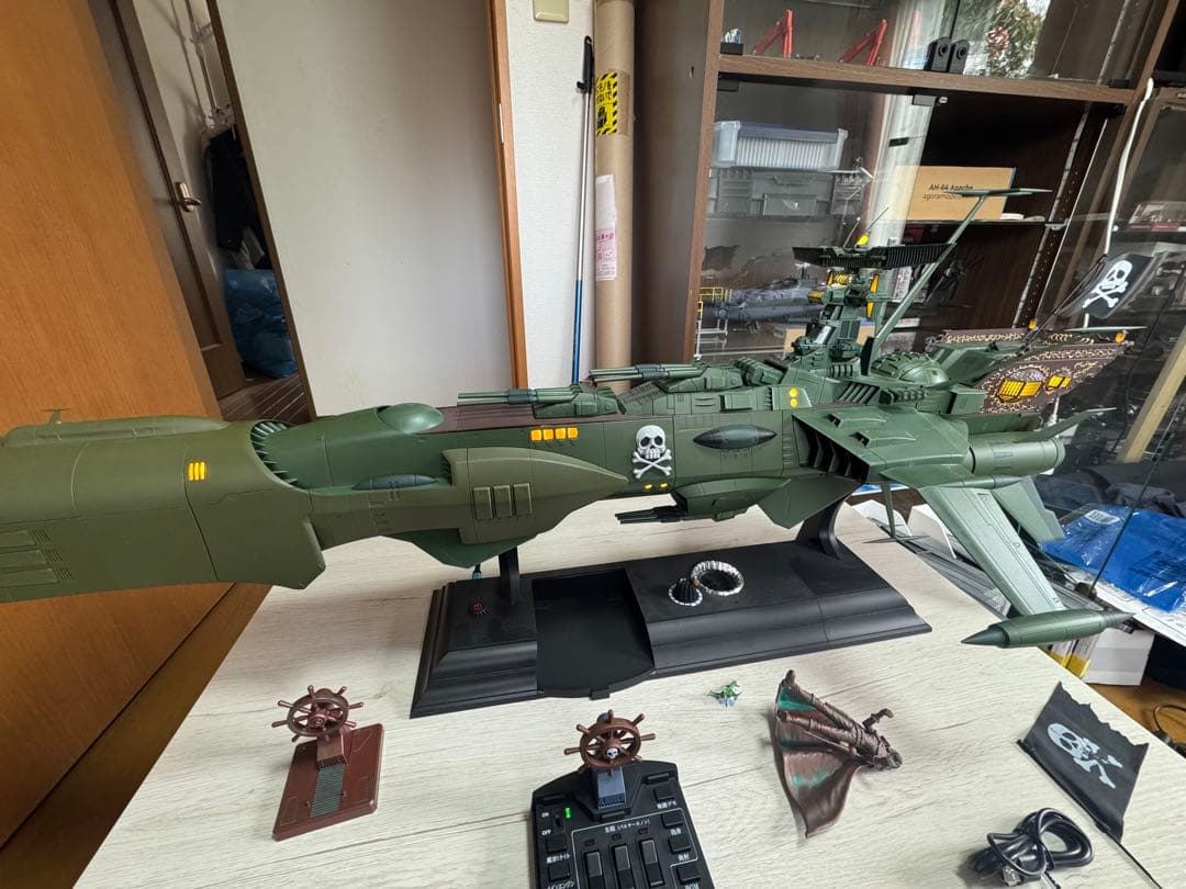 アシェット　アルカディア号を作る完成品！