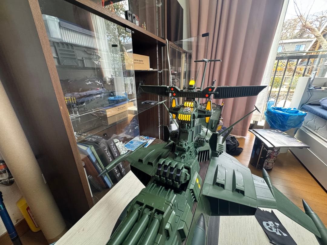 アシェット　アルカディア号を作る完成品！