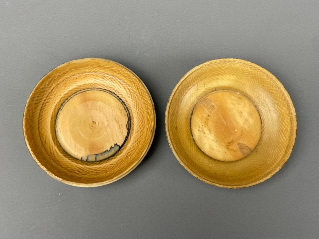 極上細密細工 龍紋 香合 天然素材 根付 小物入れ 古玩 香道具 茶道具