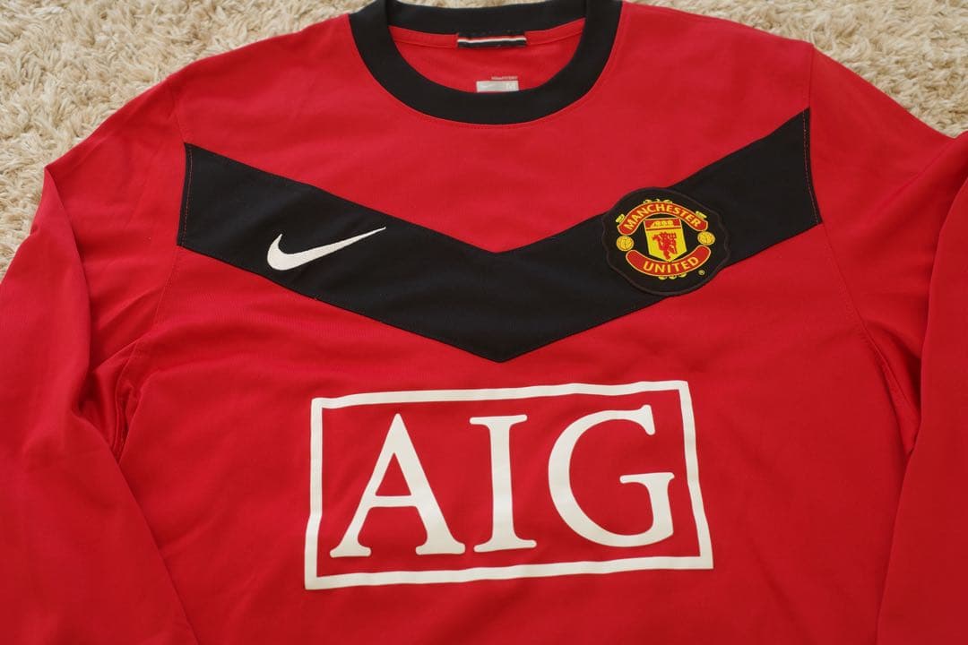 【正規品】マンチェスター・ユナイテッド 09/10シーズン 長袖ユニフォーム