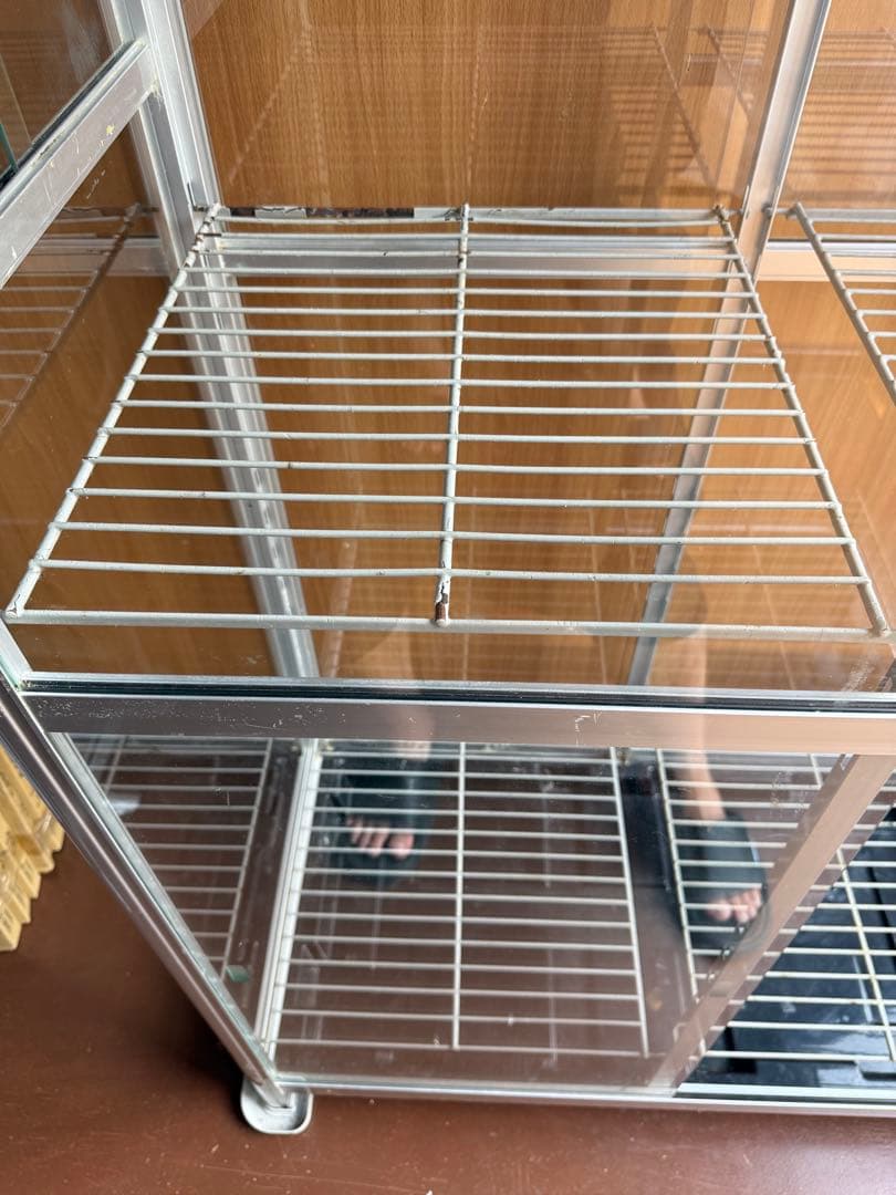 ガラス温室　FHB-1508S サーモ+専用換気扇付き