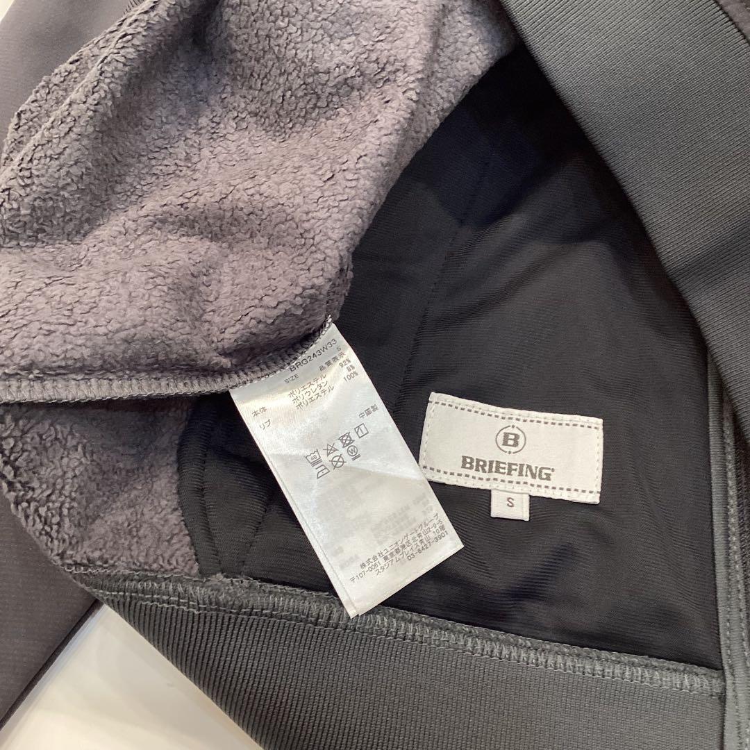 BRIEFING 新品　STRECH BACK FLEECE PARKA S