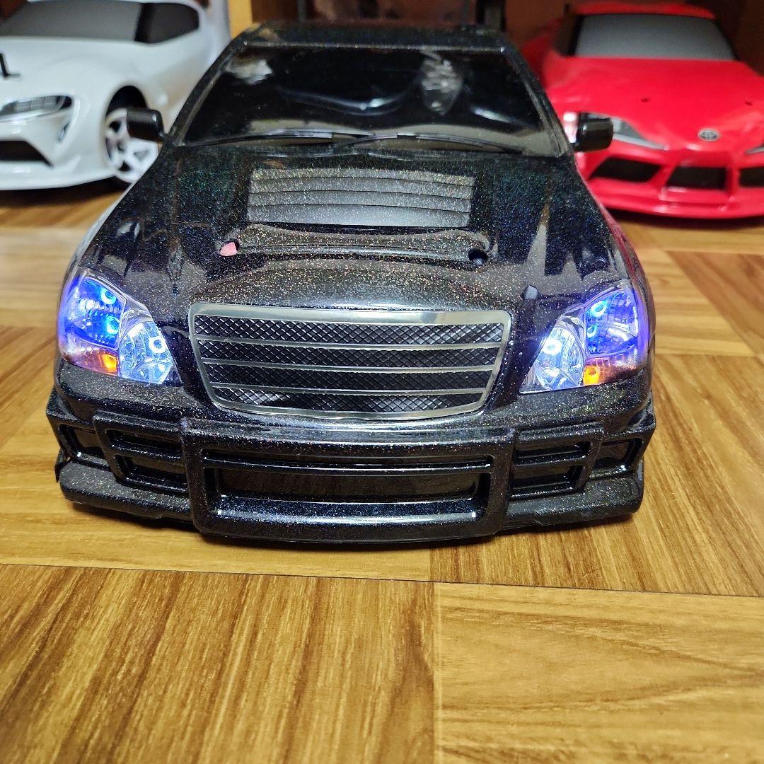 最終値下げ！10/1ラジコン。ドリラジ、TOYOTA、CROWNLEDライト付き