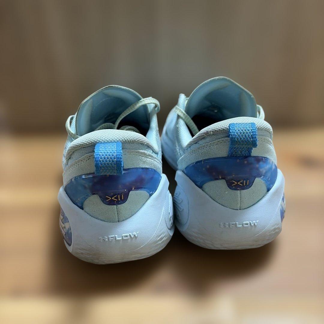 under armour curry12 flow ブルー　26cm