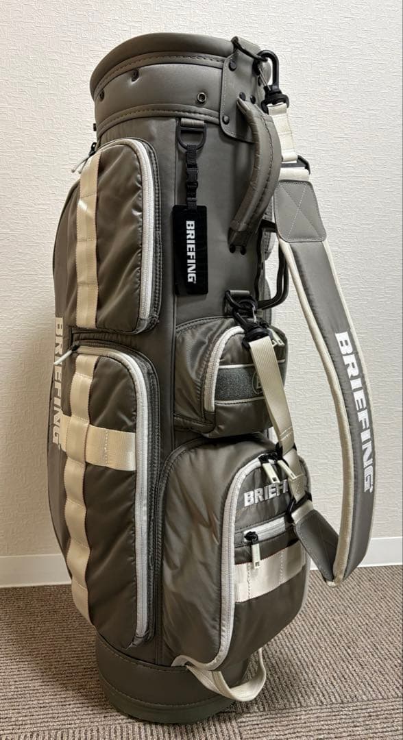 BRIEFING ブリーフィング CR-6 キャディバッグ グレー