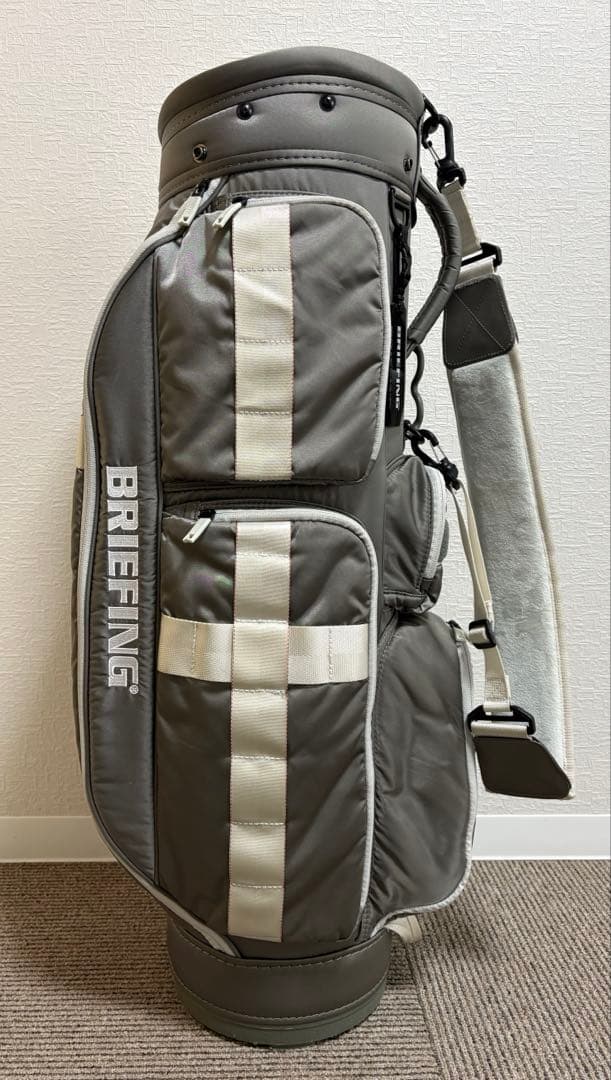 BRIEFING ブリーフィング CR-6 キャディバッグ グレー