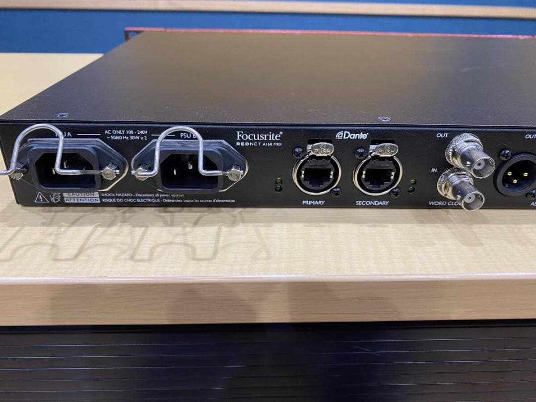 Focusrite REDNET A16R mk2 /Danteインターフェース