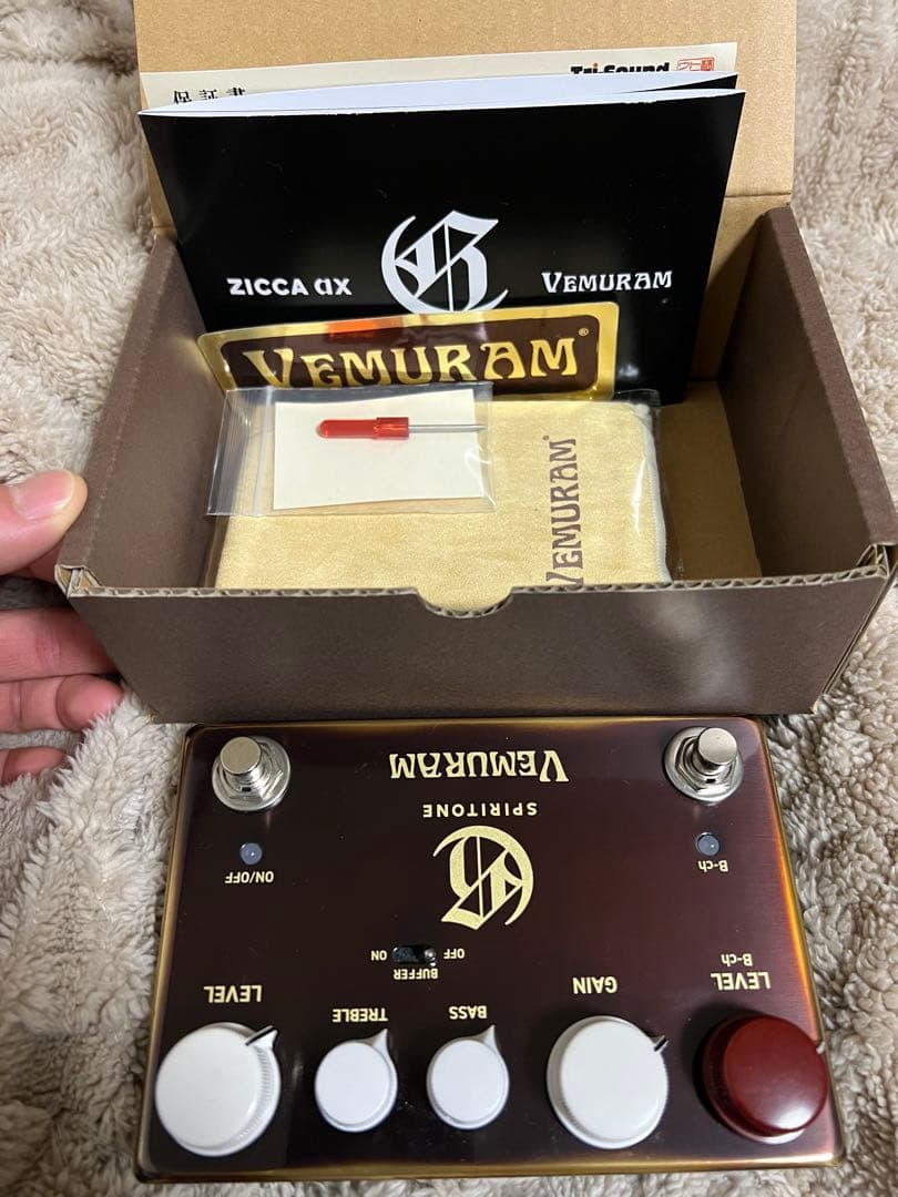 【美品】VEMURAM SPIRITONEヴェムラム・スピリトーン　char監修