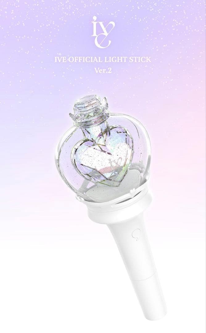 トレカ6枚付き IVE ペンライト ver.2 アイブ　新品未開封　公式　ペンラ