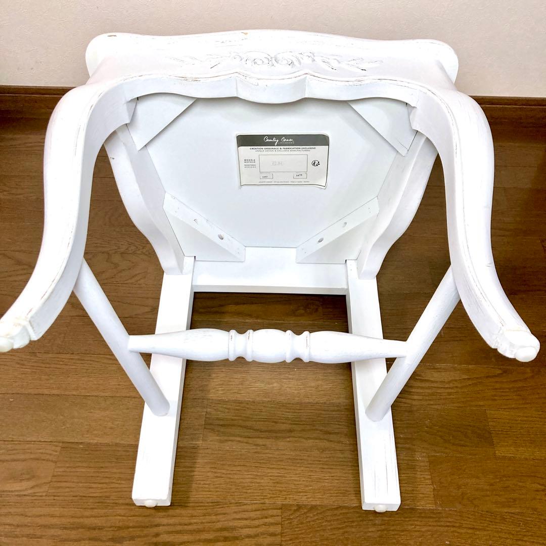 カントリーコーナー アンティーク ダイニングチェア フランス 猫脚 猫足