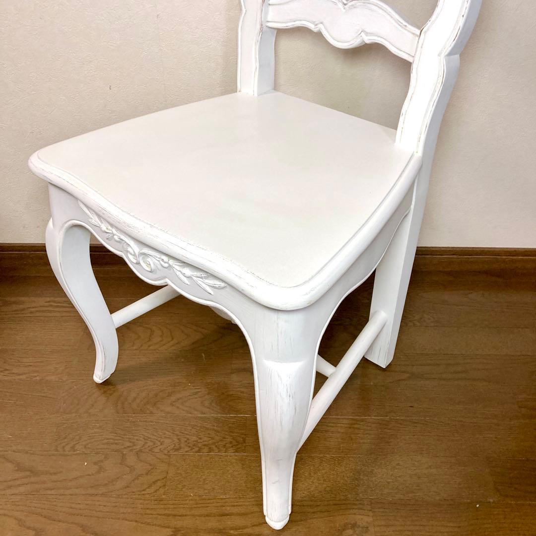 カントリーコーナー アンティーク ダイニングチェア フランス 猫脚 猫足