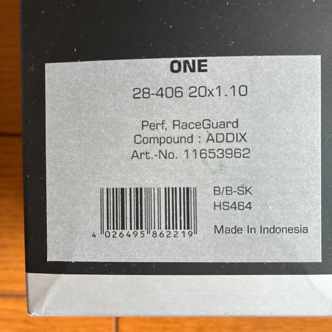 新品 ミニベロ用406タイヤ&チューブ 2本セット　シュワルベ　コンチネンタル