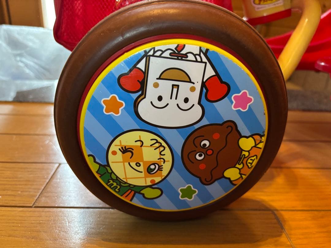 【超美品】アンパンマン デラックス2 三輪車