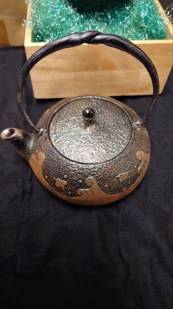 砂鉄急須　南部盛岡　照光堂　未使用