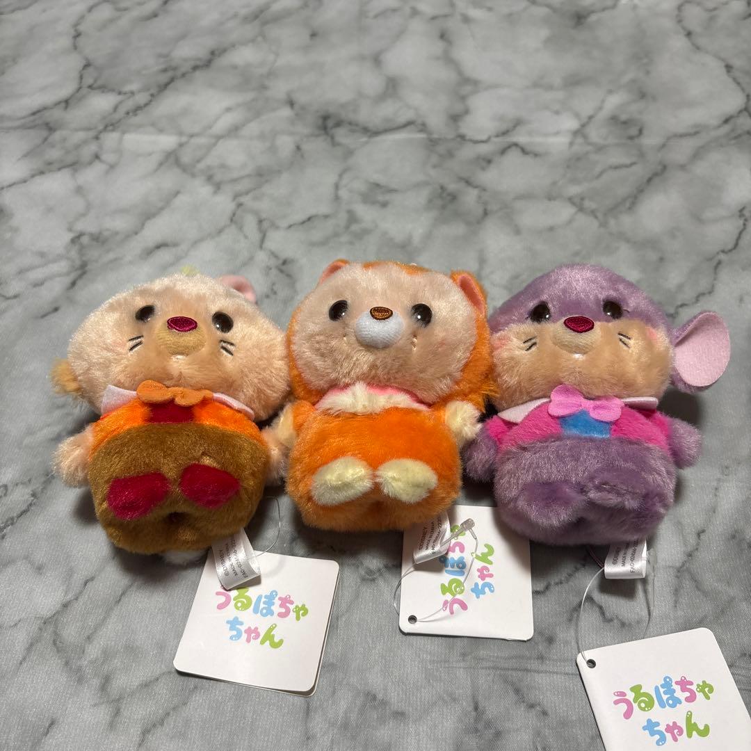 【新品未使用】うるぽちゃちゃん 3月うさぎ、ダイナ、ドーマウス
