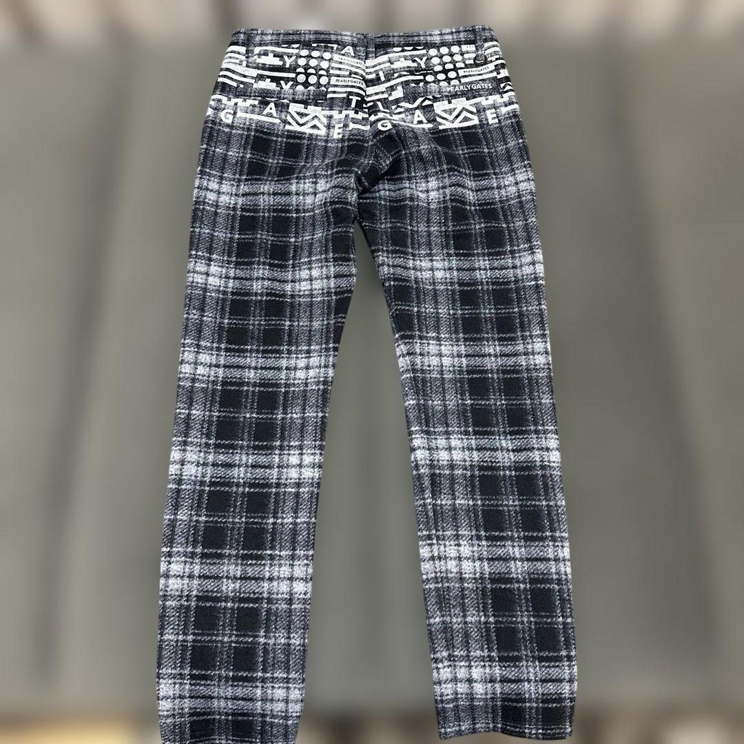 【PEARLY GATES】新品✨チェックジャガード パンツL