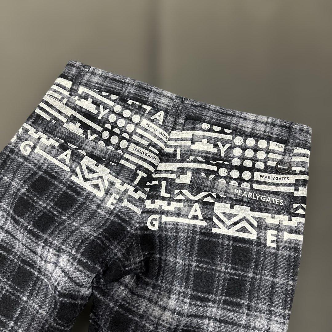 【PEARLY GATES】新品✨チェックジャガード パンツL