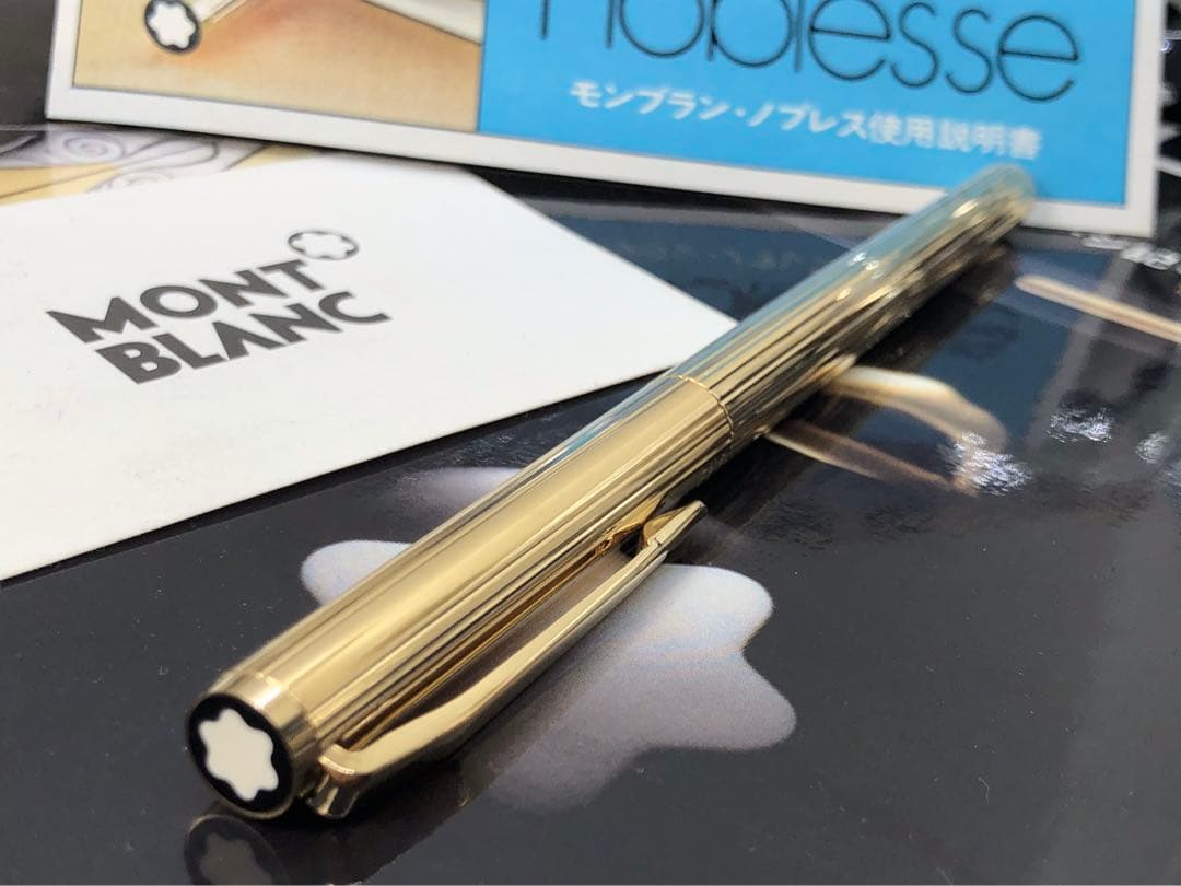 ⭐️モンブラン⭐️金運を呼ぶ黄金の世界中で支持の高いノブレス・モデルNo1147⭐️