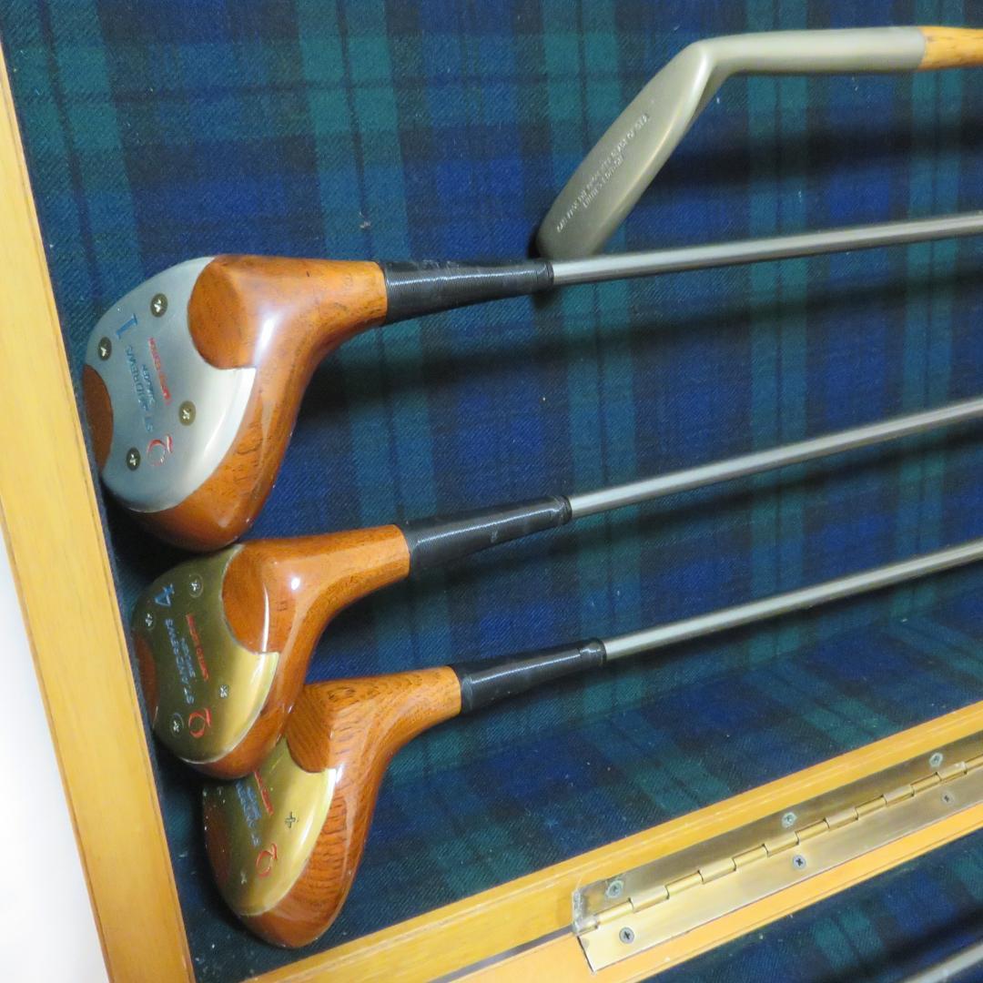 限定品 クイーン エリザベス2世 QE2 ゴルフクラブセット ゴルフ インテリア